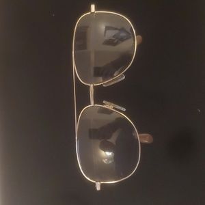 Vintage San Remo GLD 145 Aviator Sunglasses.
